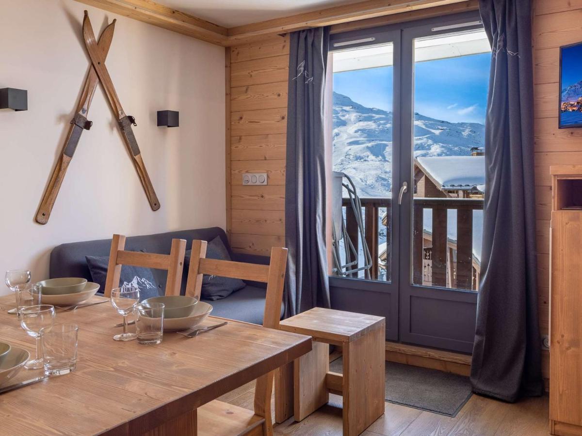 Appartement Moderne A Val Thorens - 4 Pers - 1 Chambre, 1 Cabine, Skis Aux Pieds, Balcon - Fr-1-637-30 ภายนอก รูปภาพ